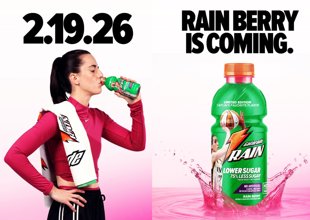 Caitlin Clark is Dropping 2,200 Limited Edition Gatorade Bottles