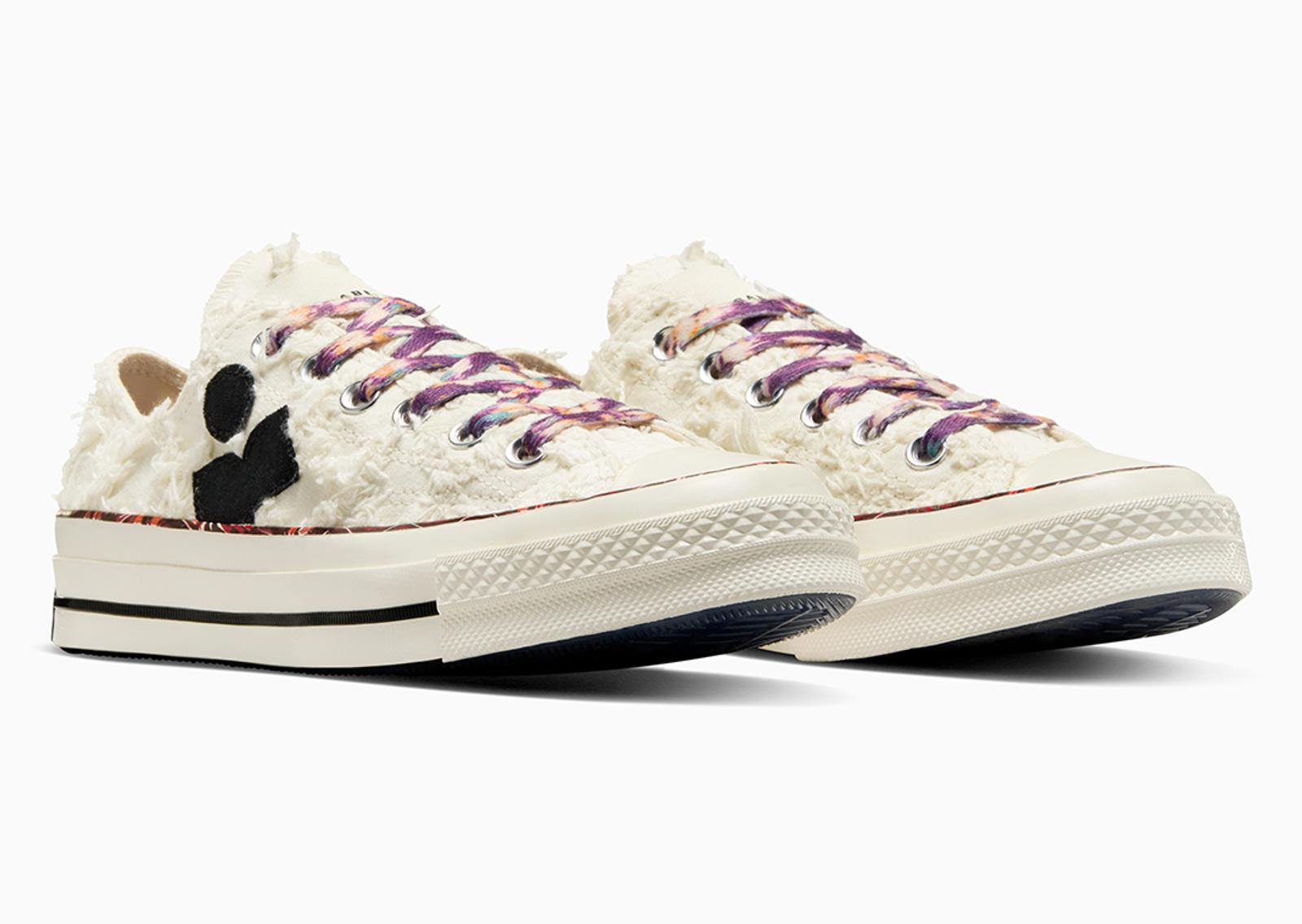 Isabel Marant x Converse Chuck 70 Low Vanilla White Angle