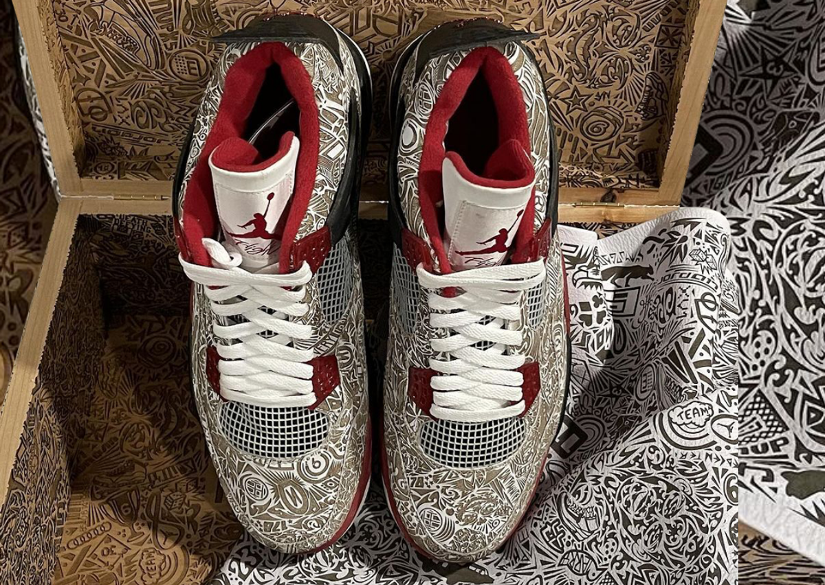 Only Three Pairs of This Air Jordan 4 Laser Exist