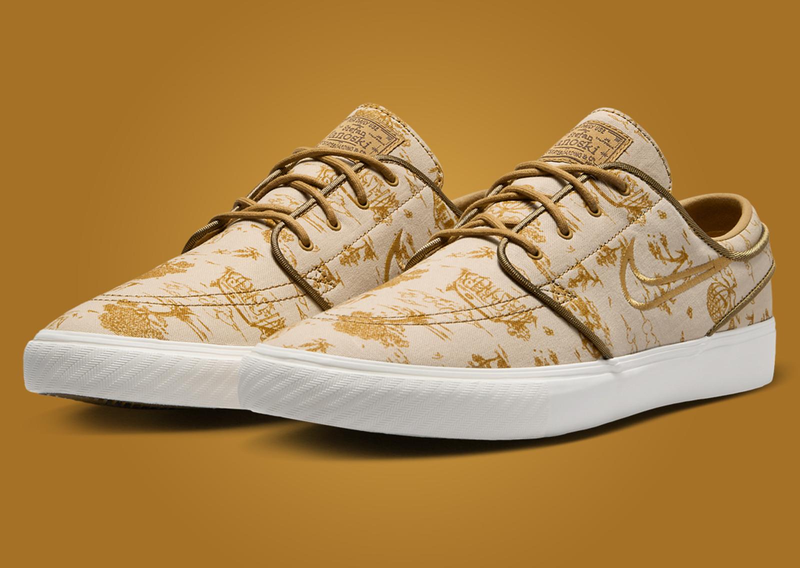 Nike SB Zoom Janoski OG+ Pastoral Print Angle