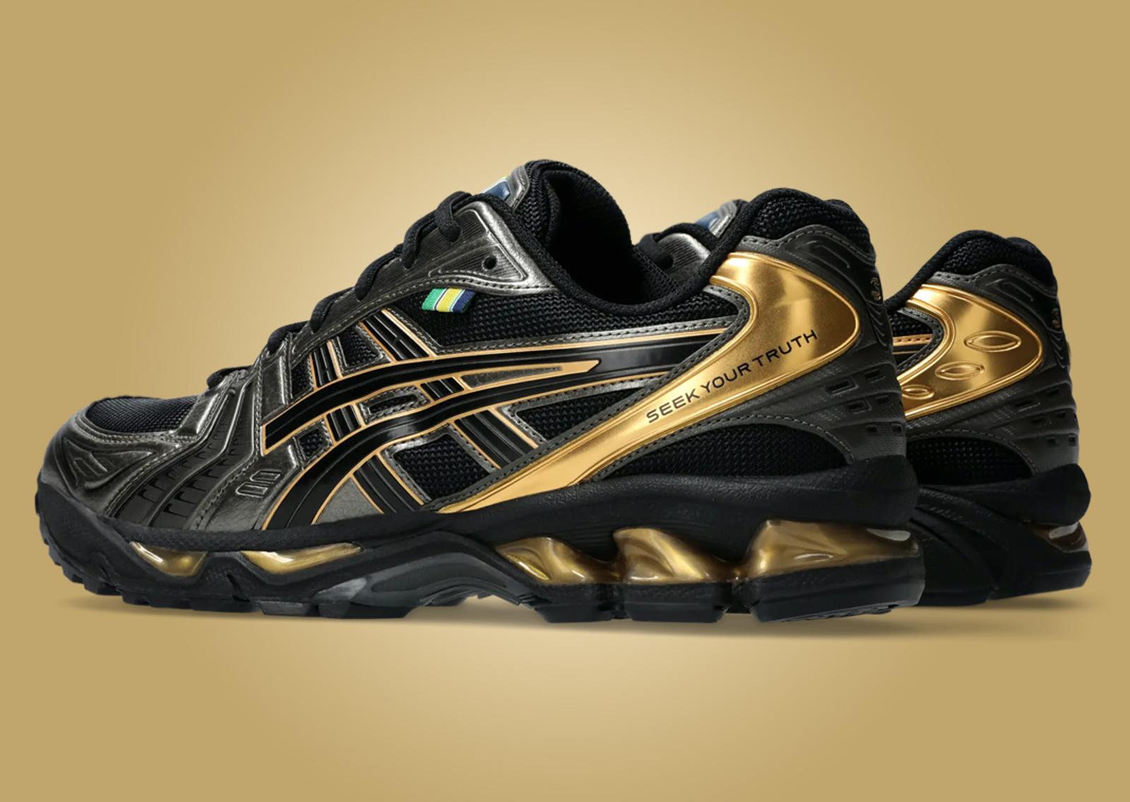 Senna x Asics Gel-Kayano 14 Lotus Heel ANgle