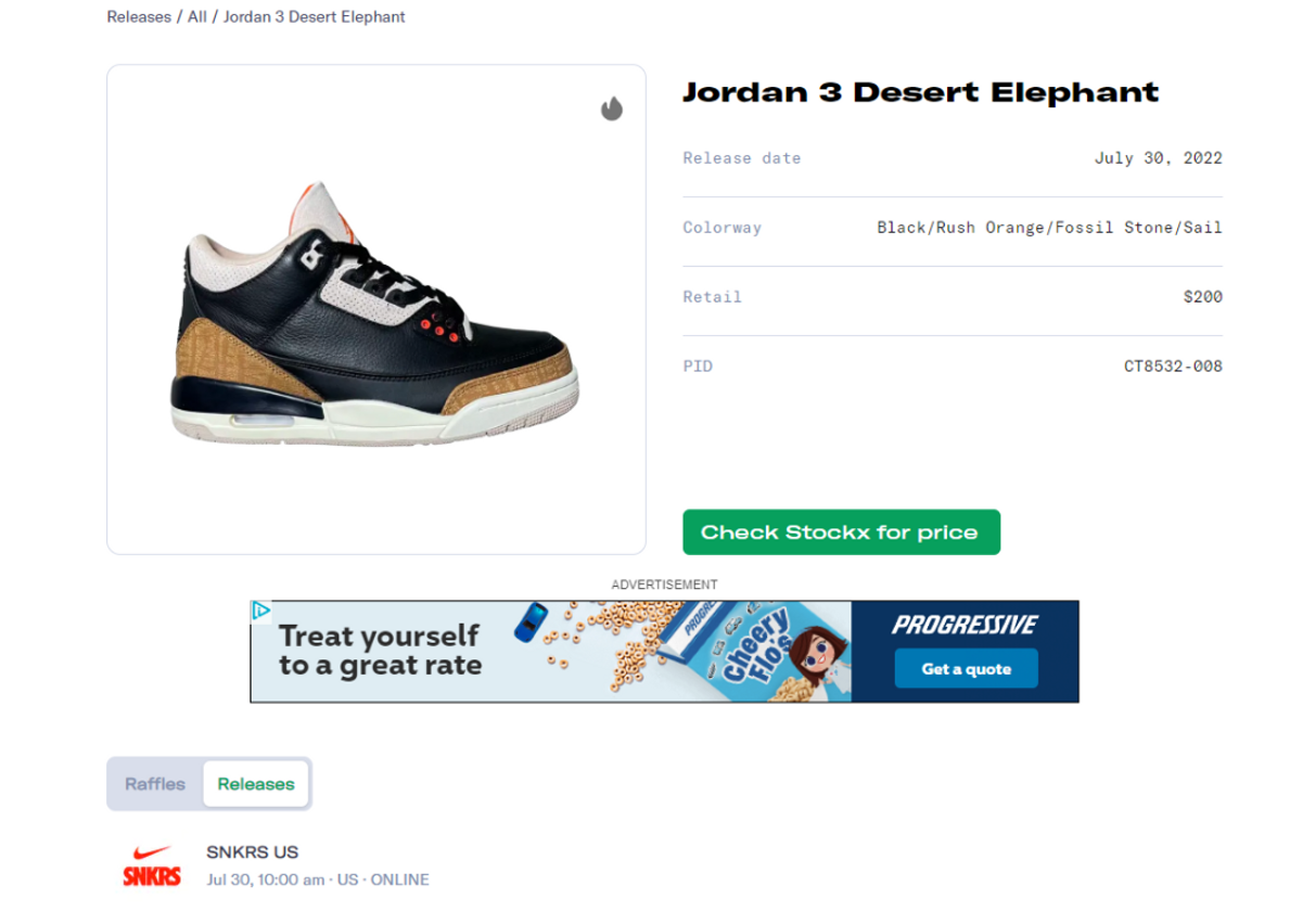 Air Jordan 3 Desert Elephant Release Guide