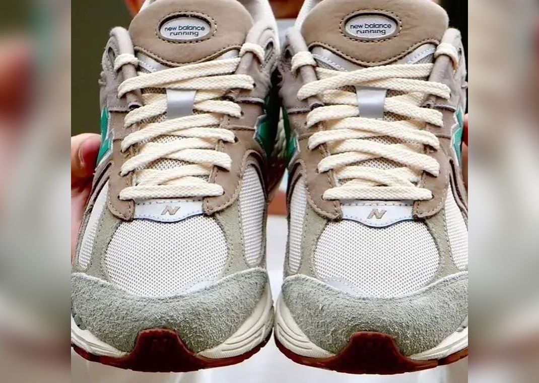 Seafoam Green Hues Wash Over The atmos x New Balance 2002R Oasis