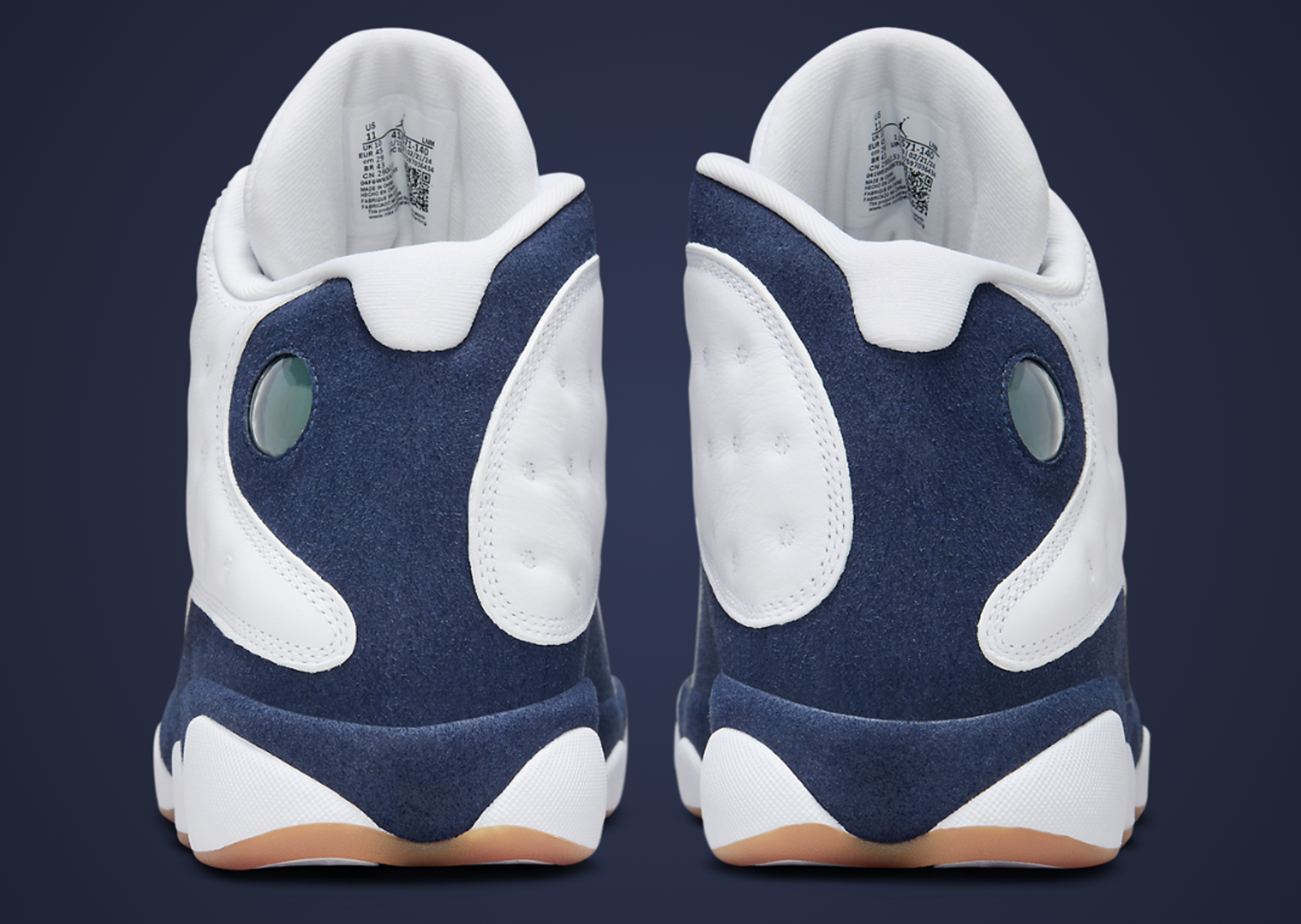 Air Jordan 13 Retro Midnight Navy Back