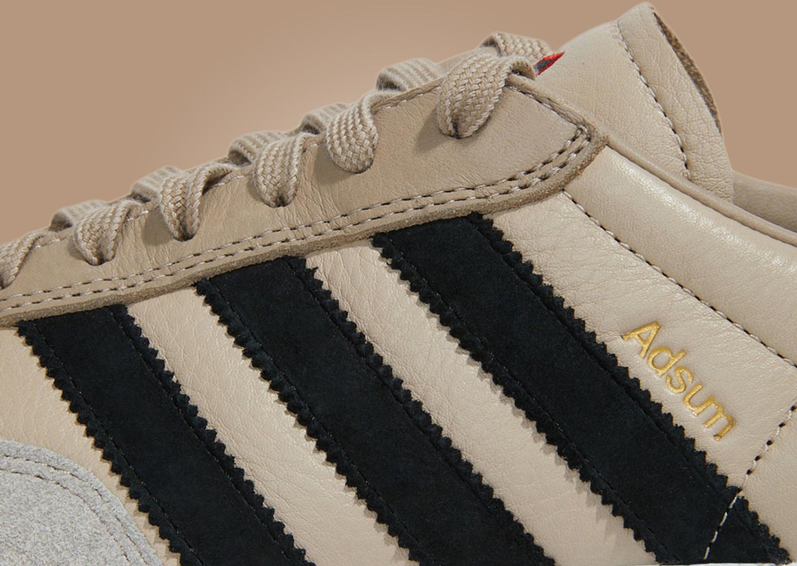 Adsum x adidas Samba Millennium Midfoot Detail