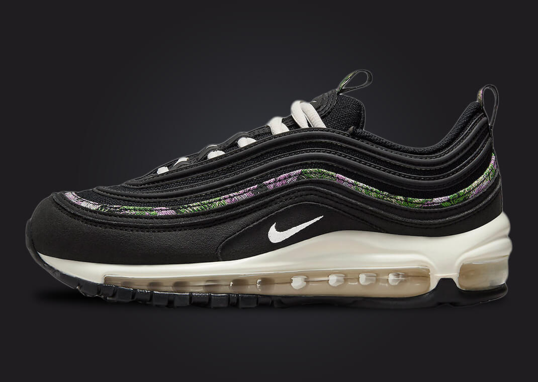 This Nike Air Max 97 is Highlighted by Floral Tapestry