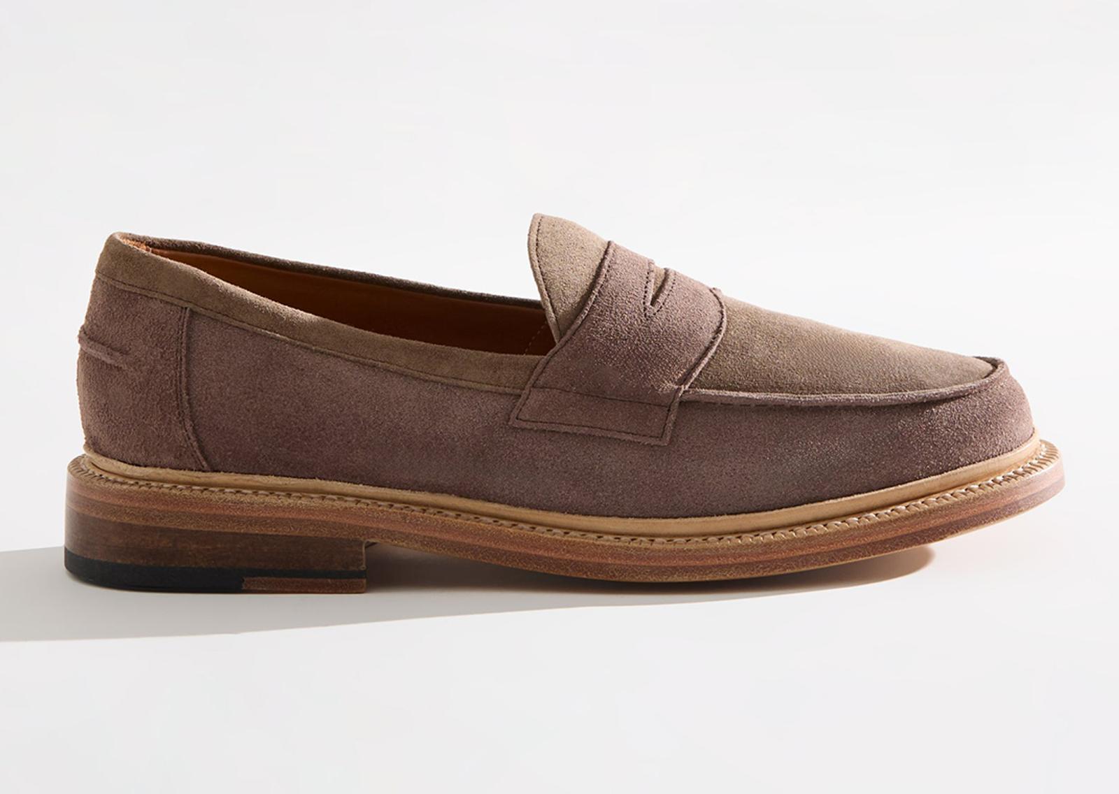 Kith x Blackstock & Weber Ellis Penny Loafer Brown Lateral