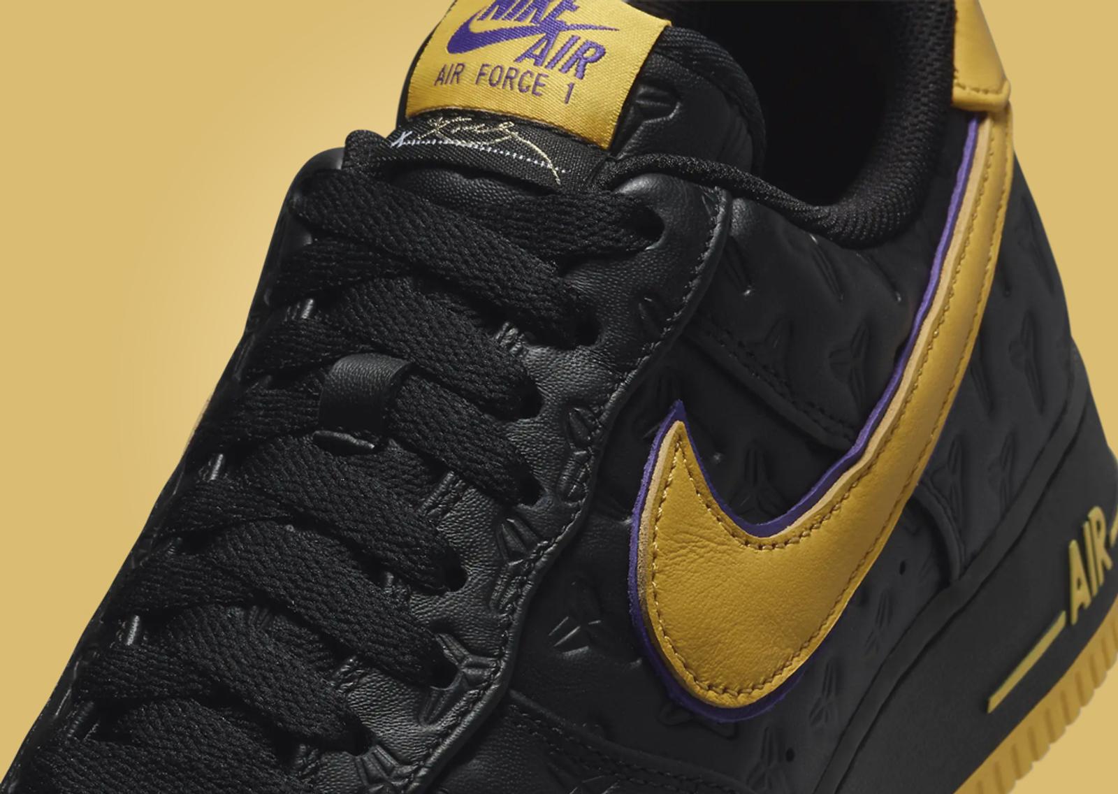 Nike Air Force 1 Low Kobe Bryant Black Tongue