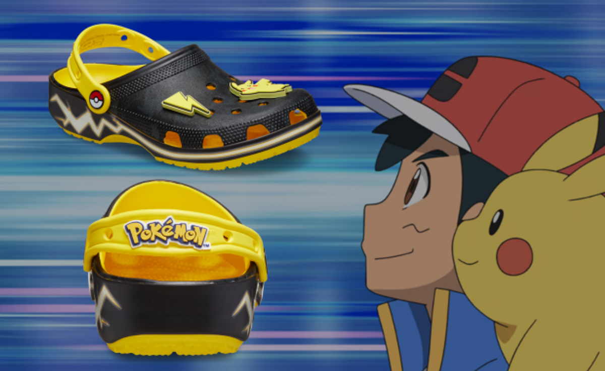 The Pokemon x Crocs Classic Clog Pikachu Releases in 2024