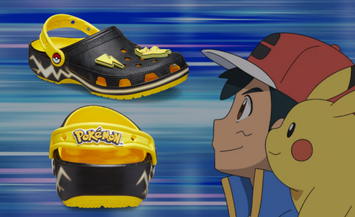 The Pokemon x Crocs Classic Clog Pikachu Releases in 2024