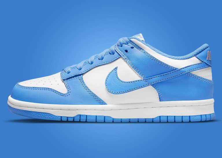 Nike Dunk Low UNC (GS) Lateral