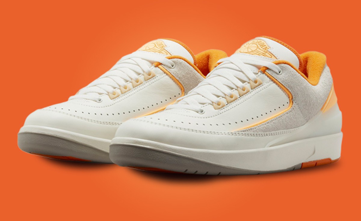 Melon Tint And Light Curry Accent This Air Jordan 2 Low