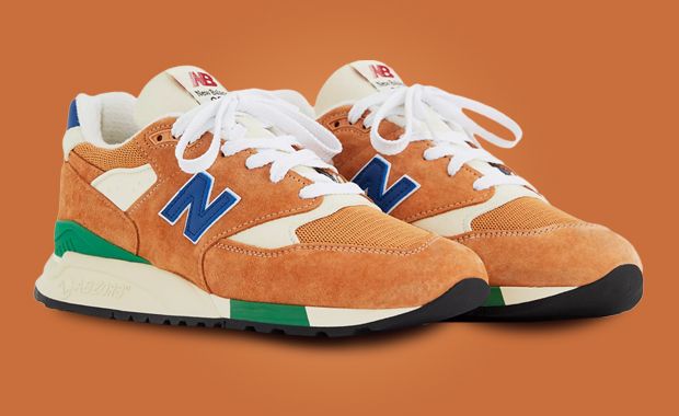 The New Balance 998 Made in USA Sepia Atlantic Blue Releases December 2023