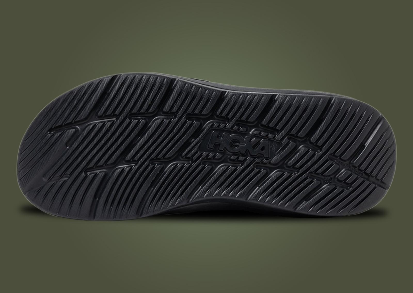 WTAPS x Hoka Ora Luxe Black Outsole