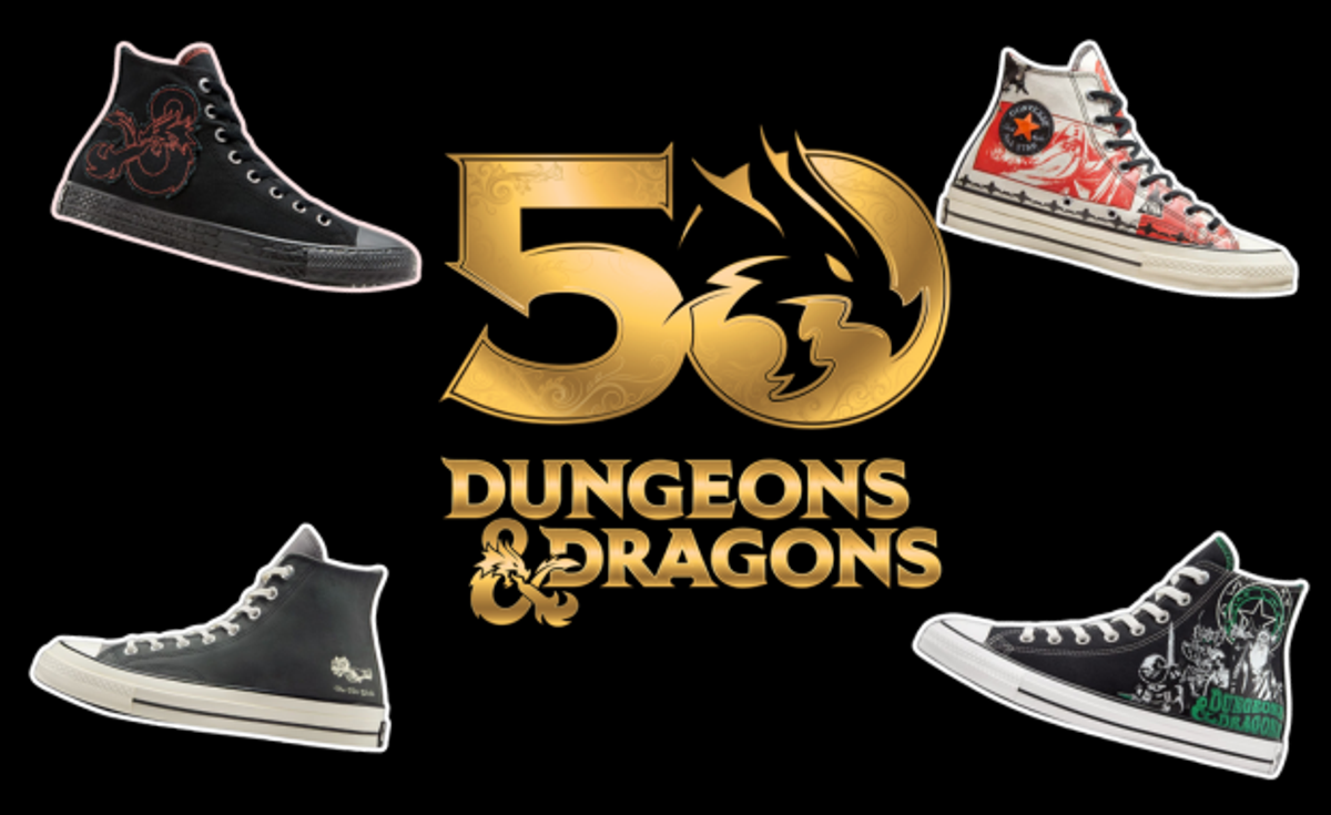 The Dungeons & Dragons x Converse Collection Releases April 2024