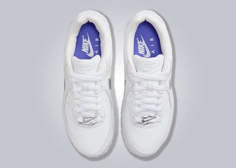 Nike Air Max 90 Liquid Metal White (W) Top