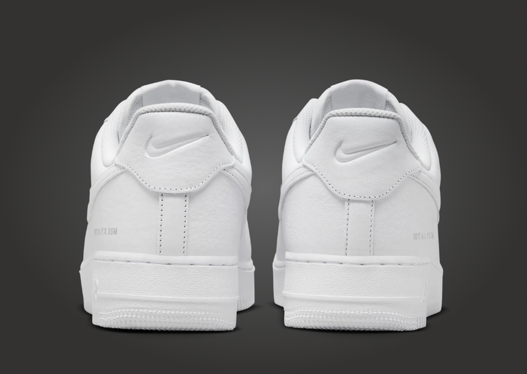 1017 ALYX 9SM x Nike Air Force 1 Low SP White Heel
