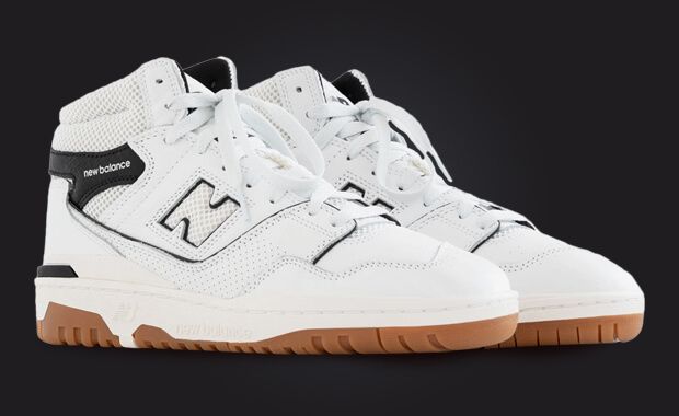The Aimé Leon Dore x New Balance 650R White Green Gum