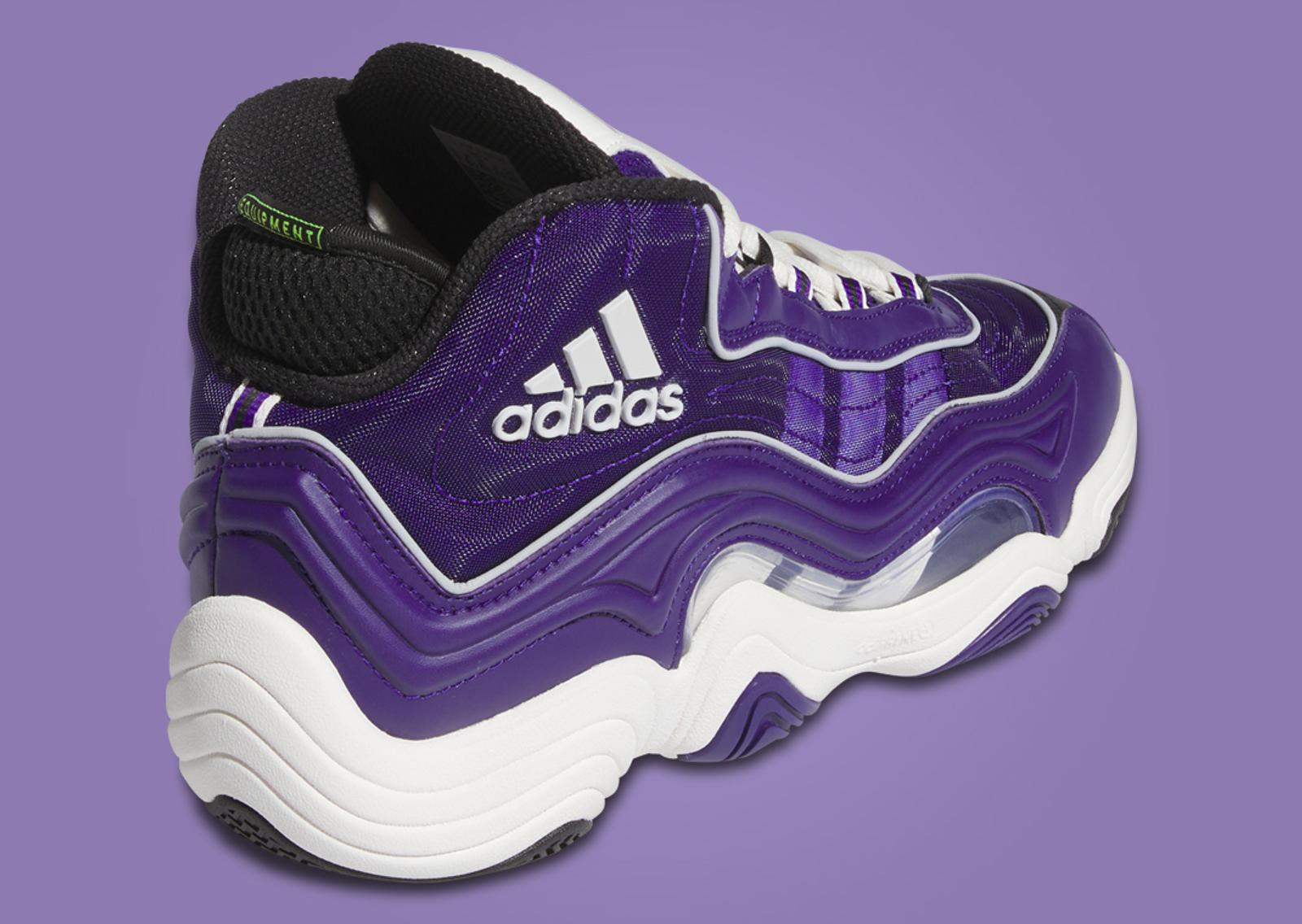 adidas Crazy 98 Collegiate Purple Heel Detail