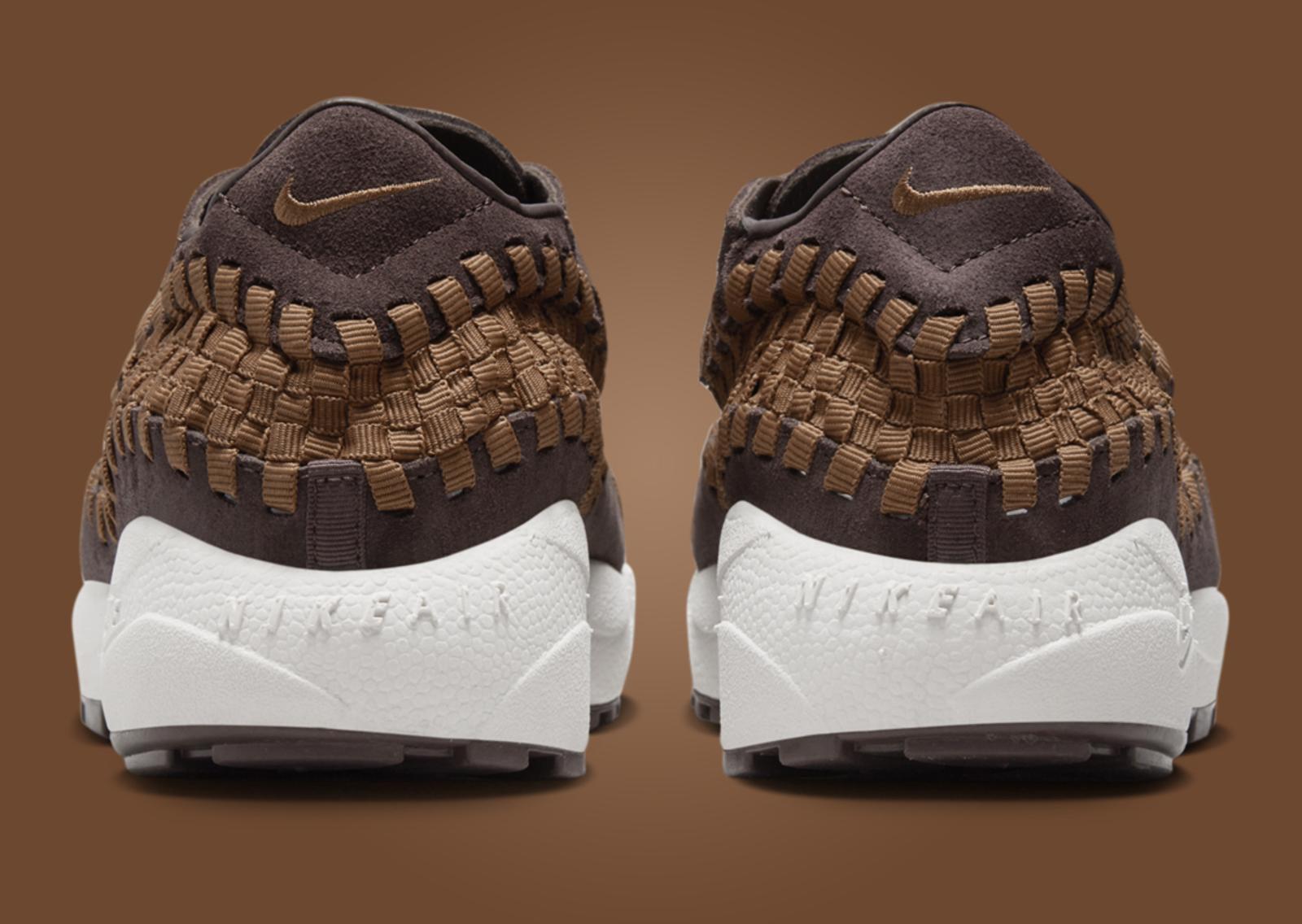 Nike Air Footscape Woven Earth Light British Tan Heel