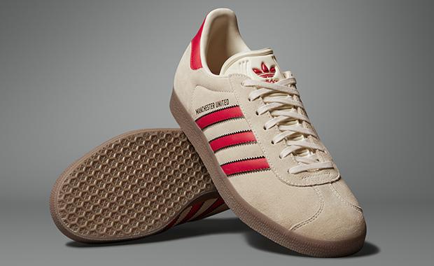 The Manchester United x adidas Gazelle Terrace Releases February 2025