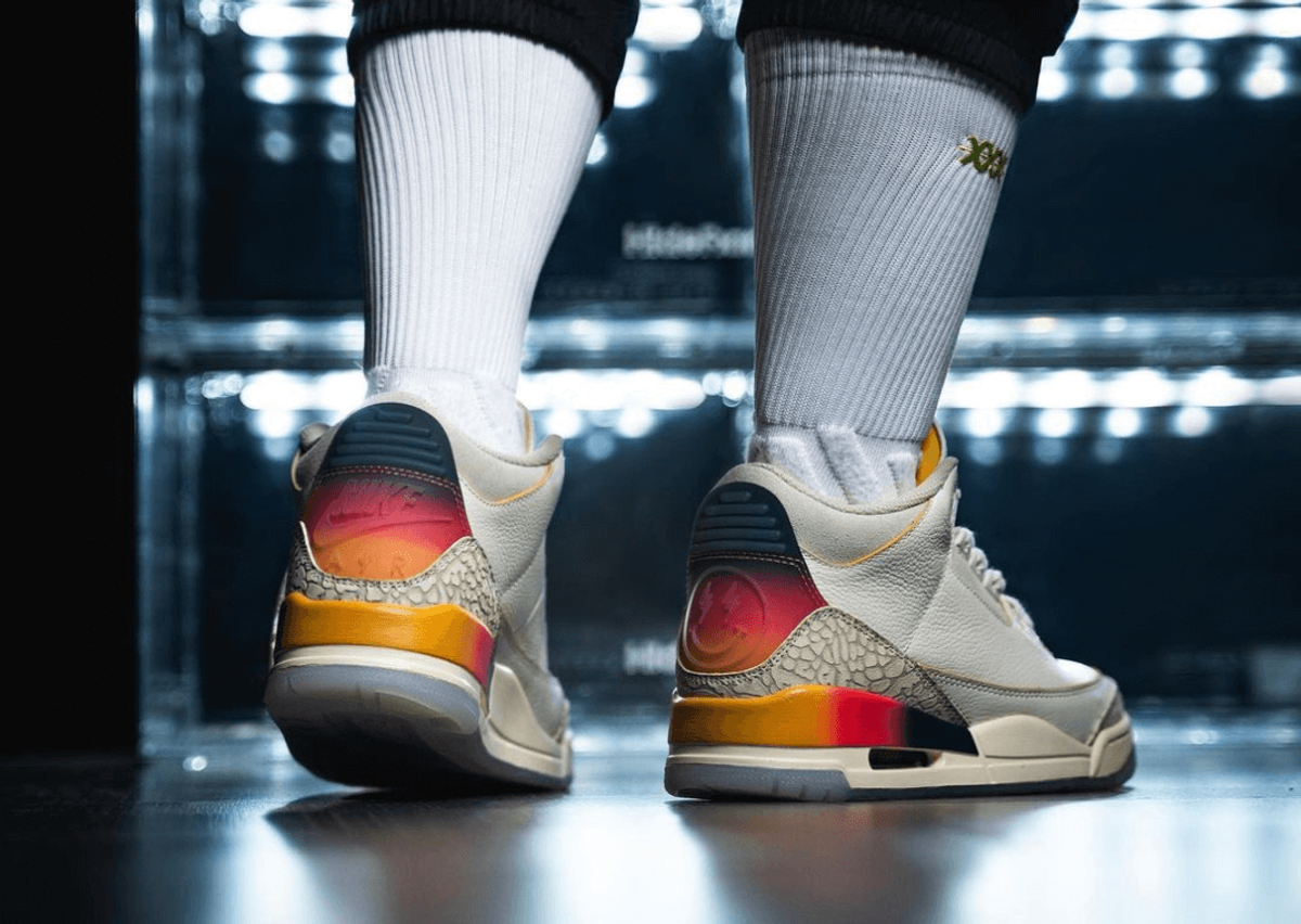 J Balvin Jordan 3 - A Tribute to Medellin's Sunsets!