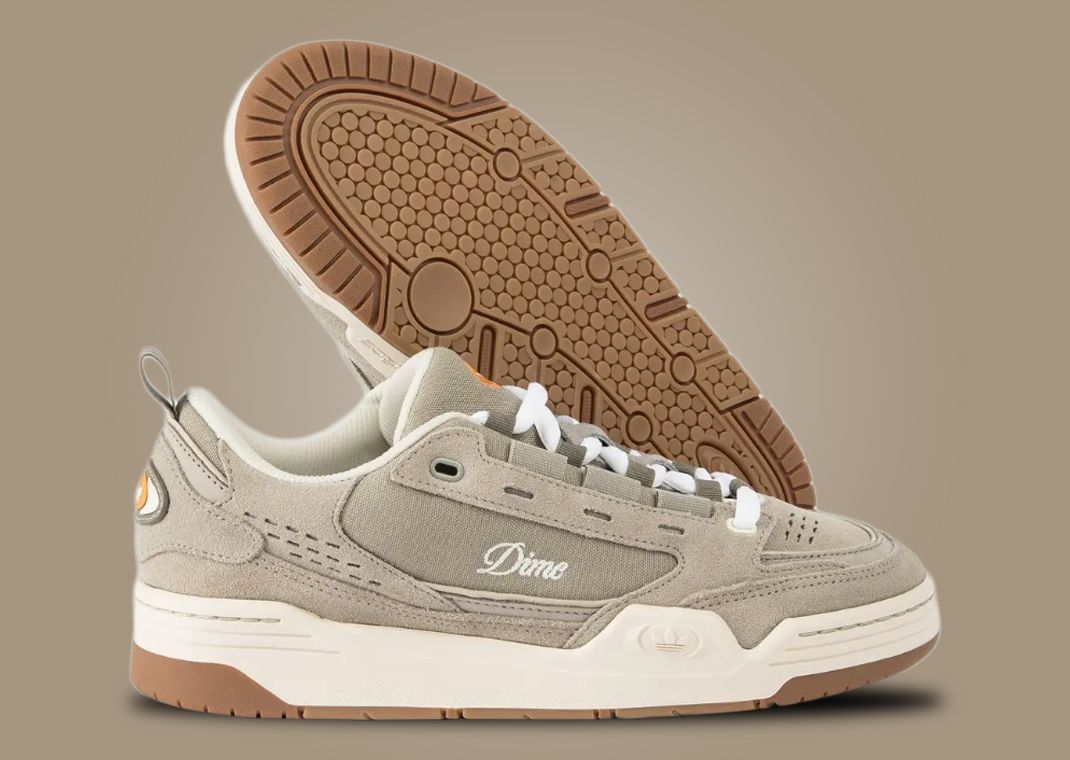 【Adidas x Dime】 Adi 2000 Low Light Brown Chalk White The Dime x adidas ADI2000 Light Brown Releases April 2024