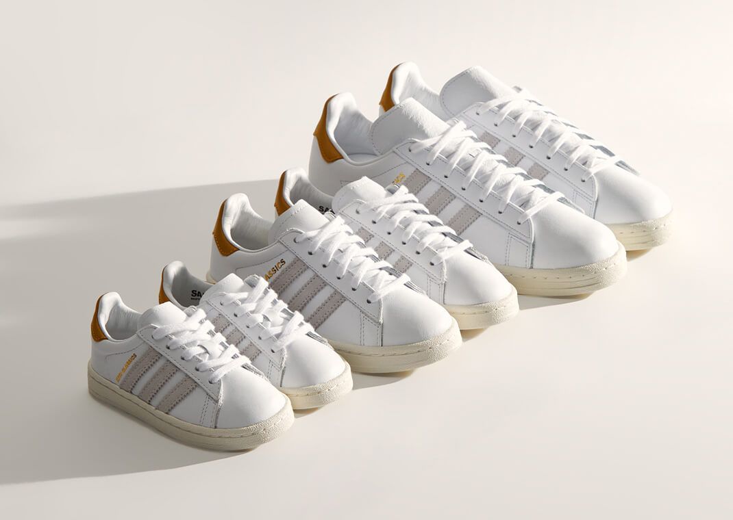 Kith Tastefully Reworks the adidas Samba, Superstar, and Campus 80
