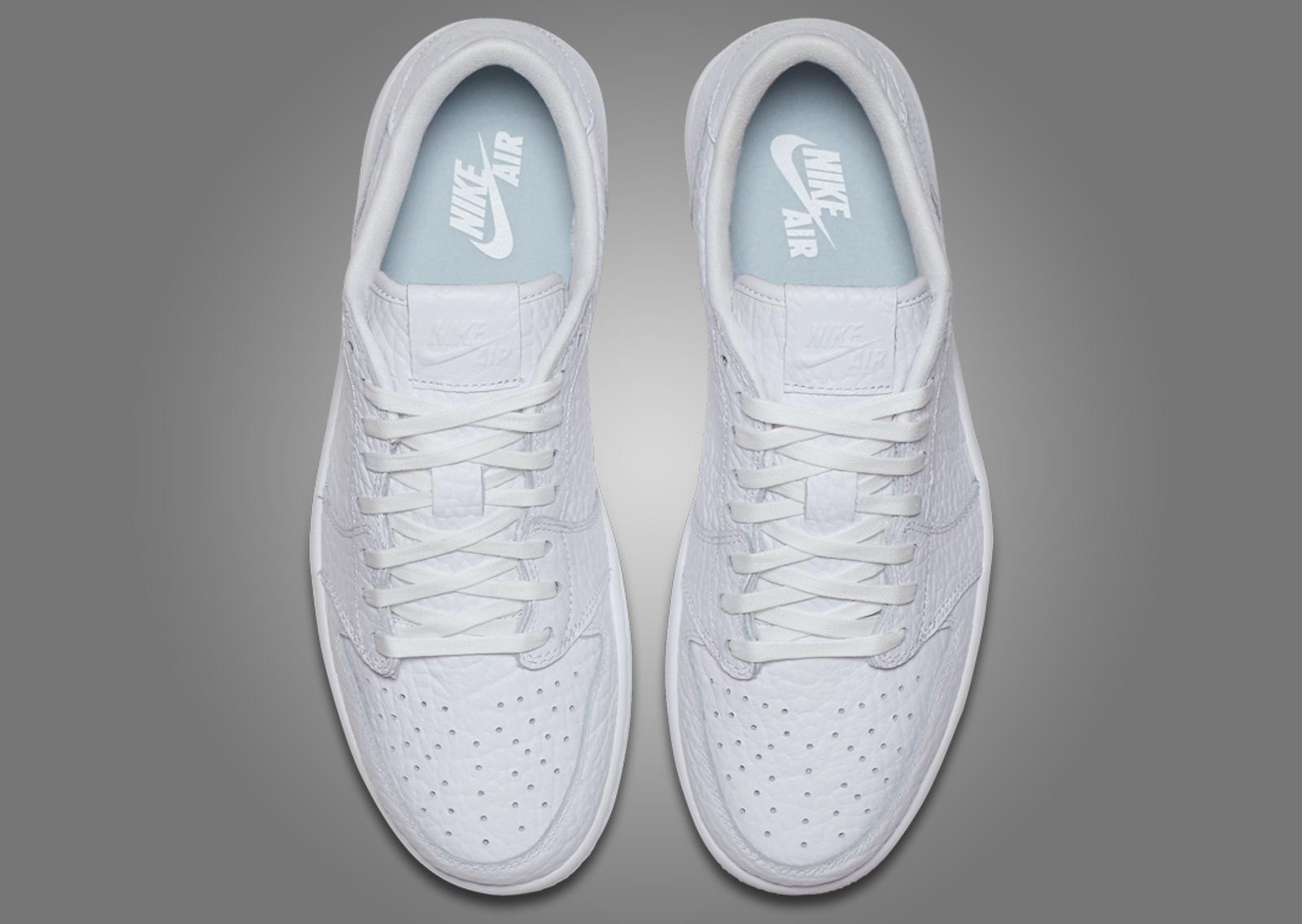 Air Jordan 1 Retro Low NS Triple White Top