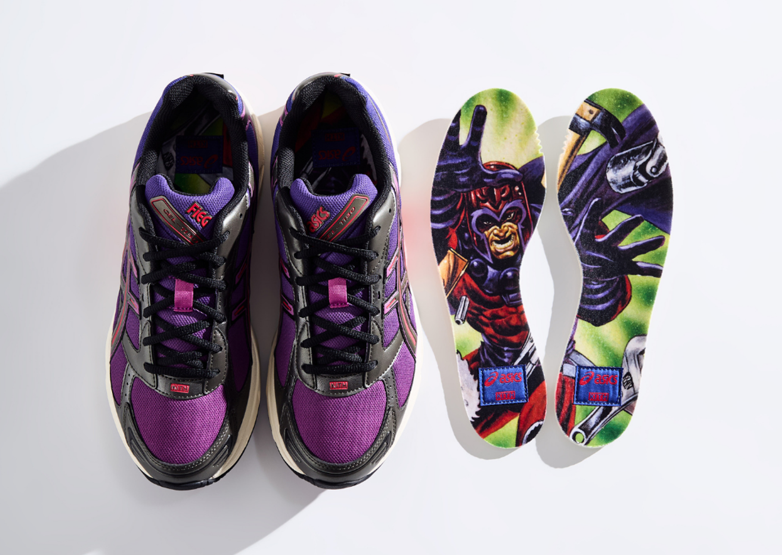 Kith x Marvel Super Villains x Asics Gel-1130 Magneto Insole