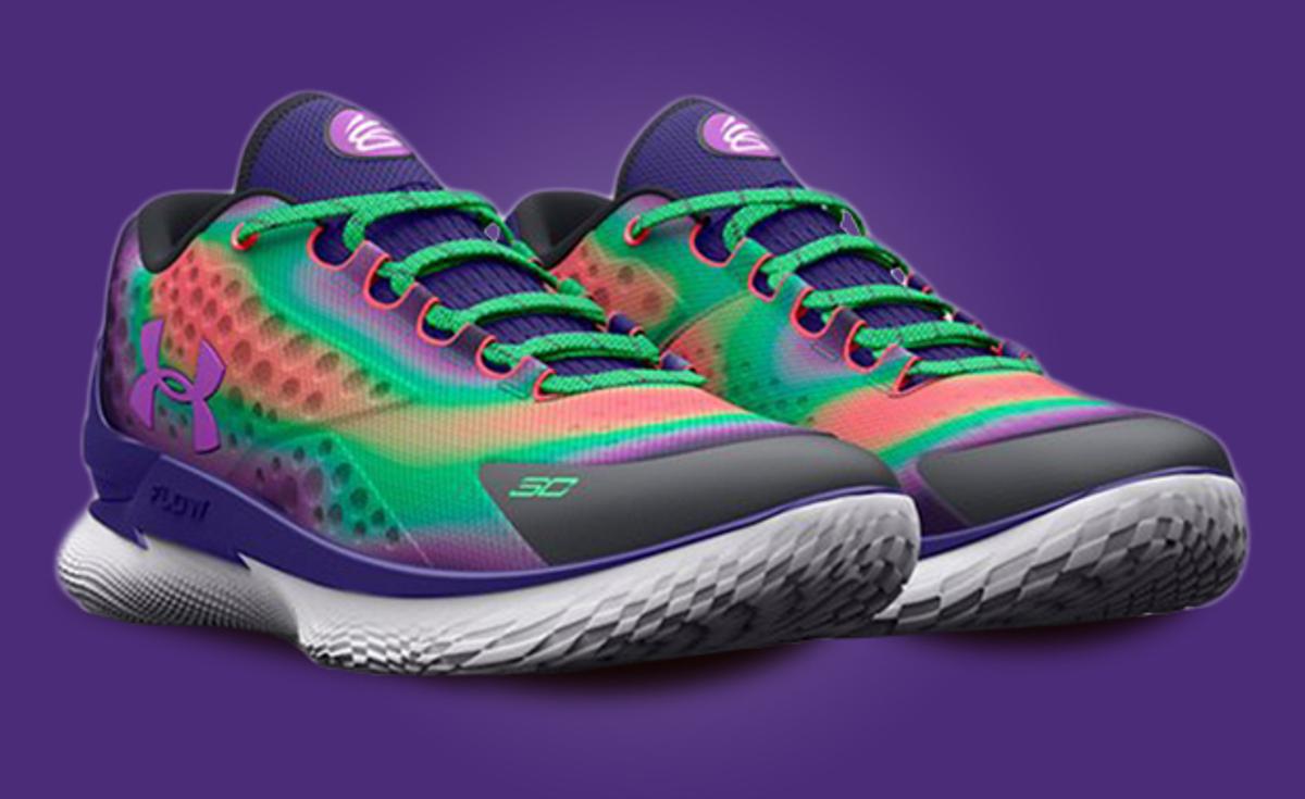 Stephen Curry Unleashes The Under Armour Curry 1 Low Flowtro Northern Lights