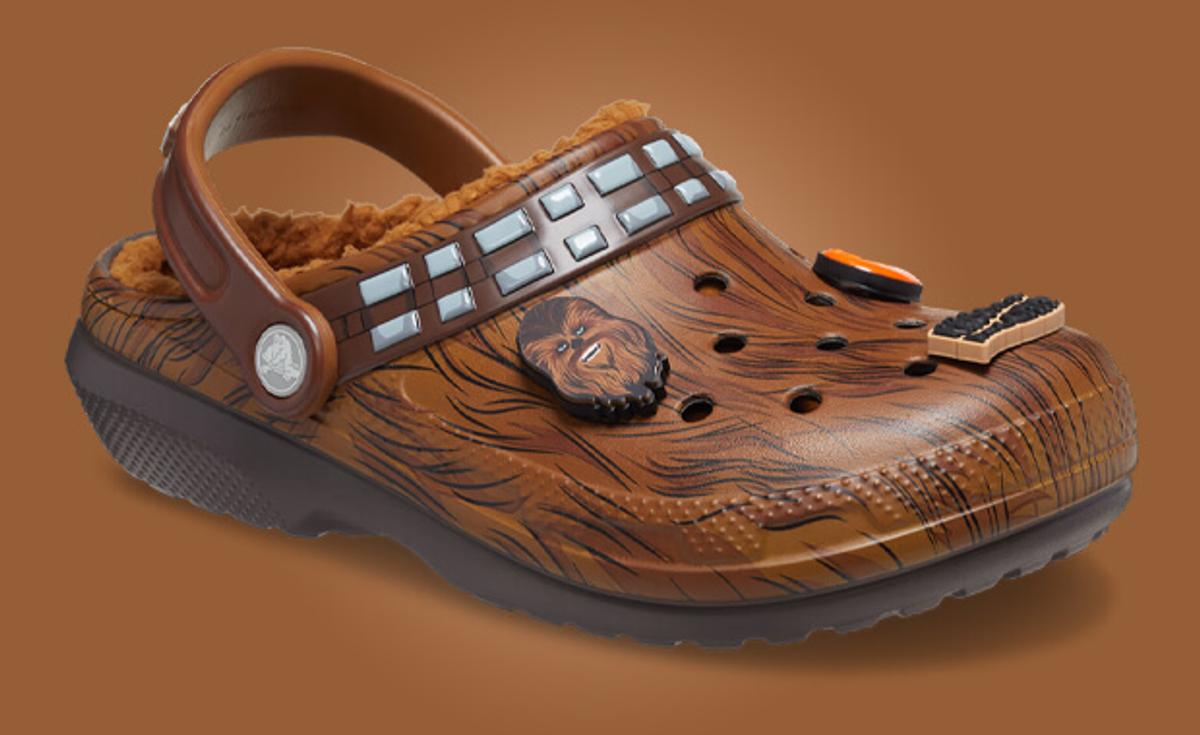 The Star Wars x Crocs Classic Clog Chewbacca Releases September 25