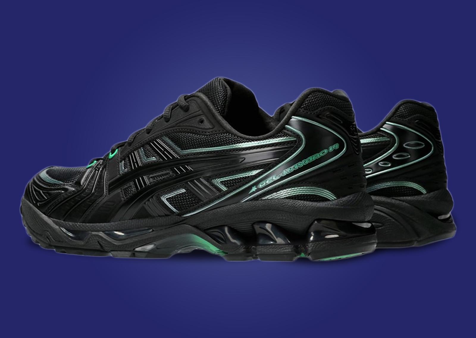 8ON8 x Asics Gel-Kayano 14 Black Heel Angle