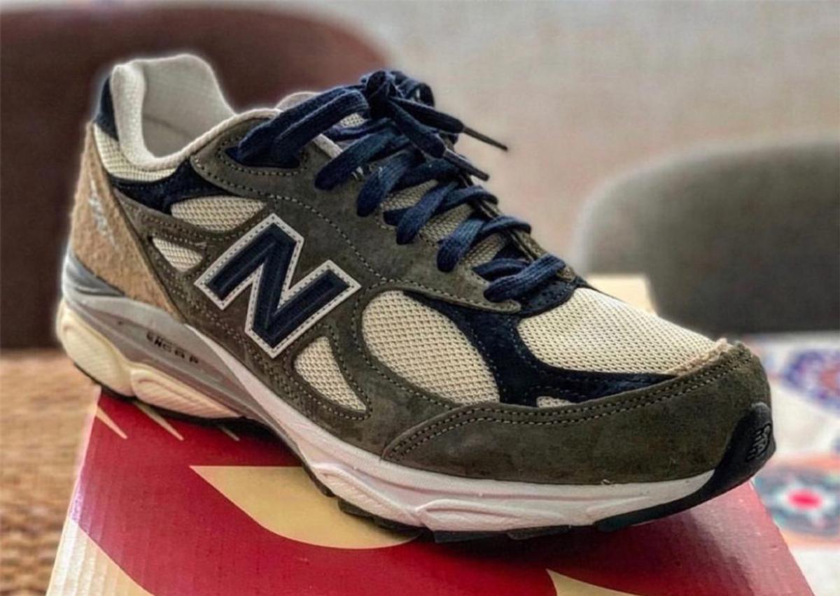New Balance 990v3 Made In USA by Teddy Santis Olive Beige