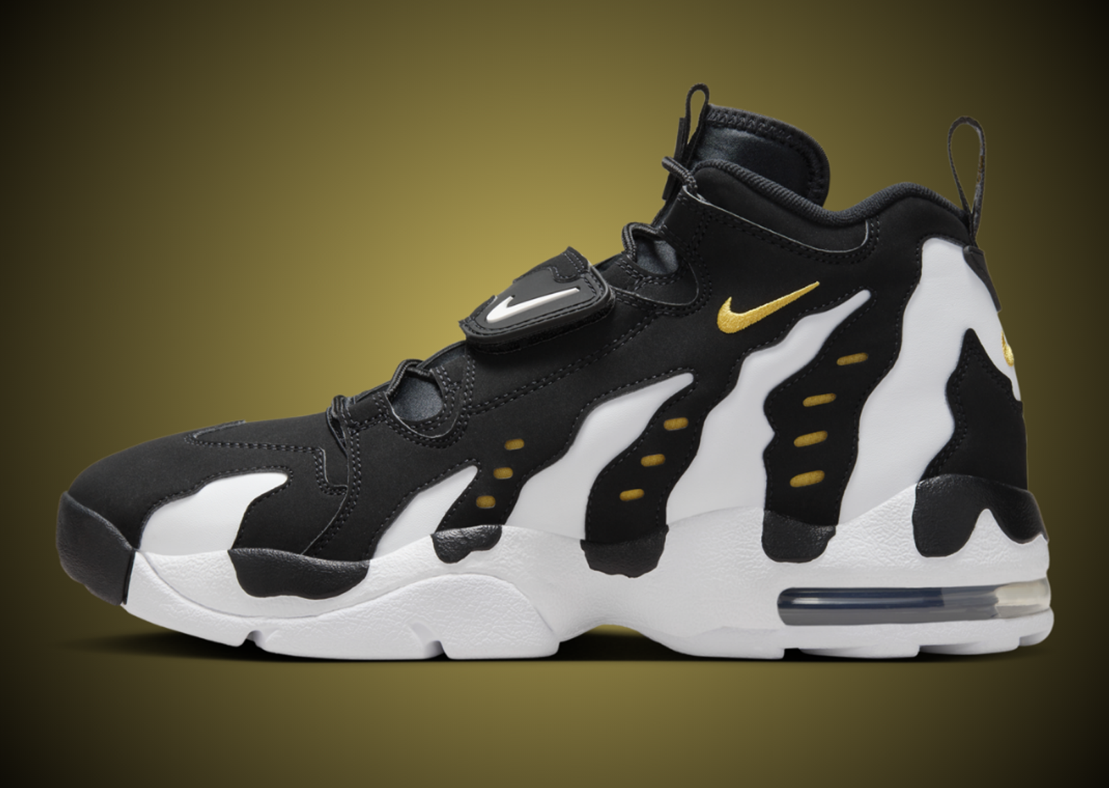 Nike Air DT Max 96 Black Varsity Maize Lateral