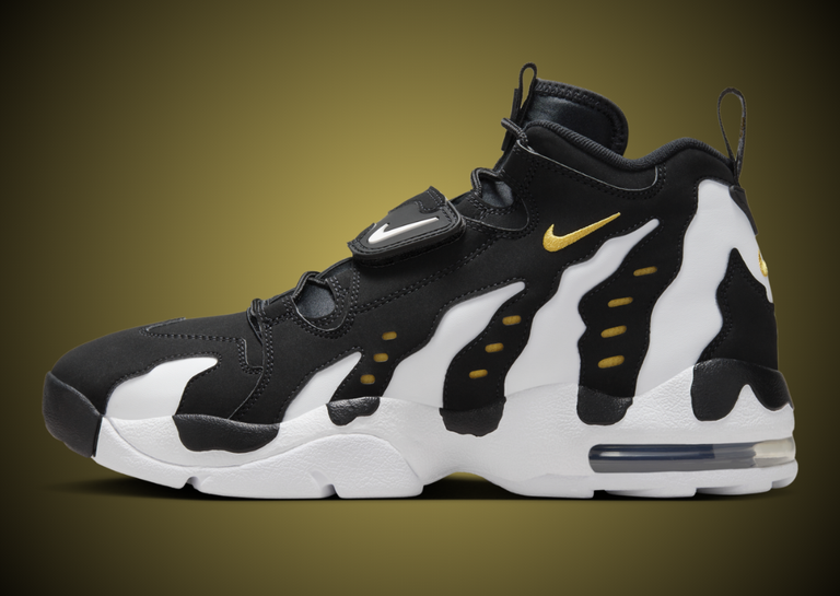 Nike Air DT Max 96 Black Varsity Maize Lateral