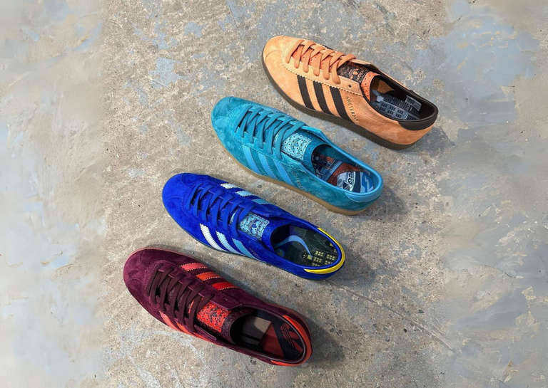size? Exclusive adidas Amsterdam Anthology Pack In-Hand