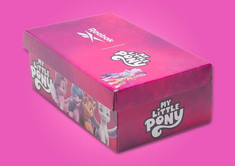 My Little Pony x Reebok Classic Leather Step N Flash Sunny Packaging