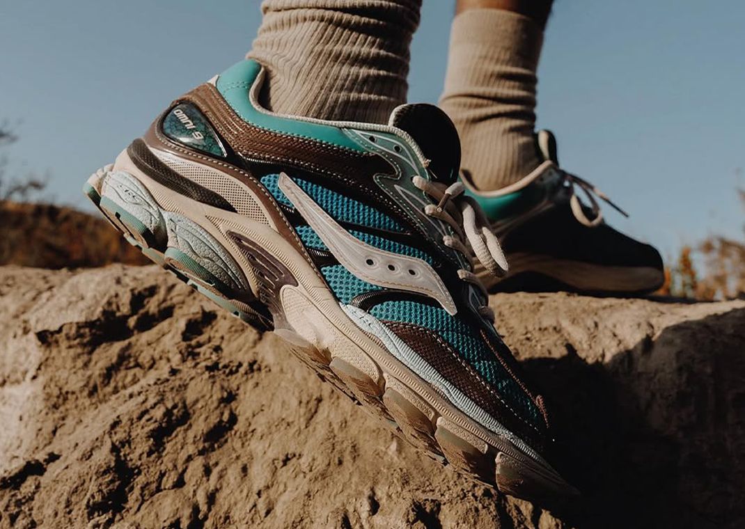 The Footpatrol x Saucony ProGrid Omni 9 Releases February 2025