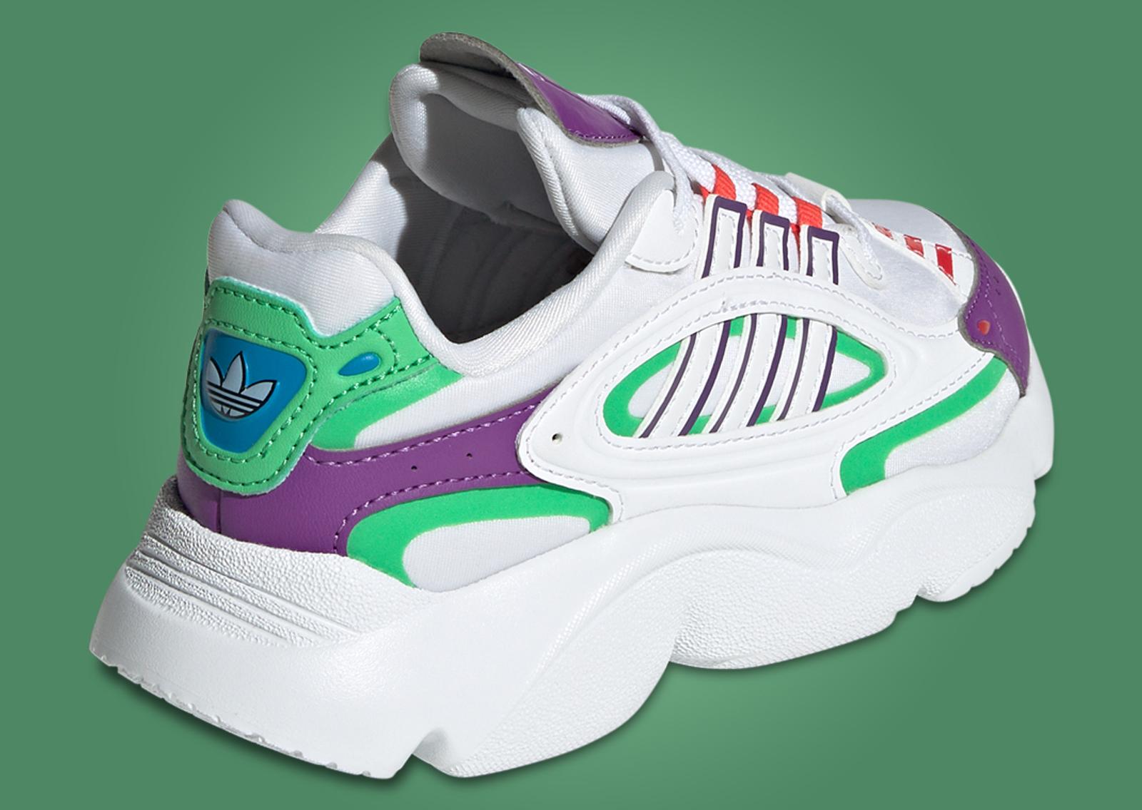 Toy Story x adidas Ozmillen EL Buzz Lightyear (PS) Heel Angle