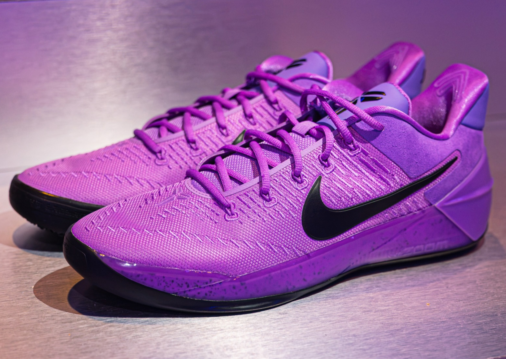 シューズ(男性用) Nike Kobe A.D. Purple 26.5 Nike Previewed the Kobe AD Protro Purple Stardust at the Mamba