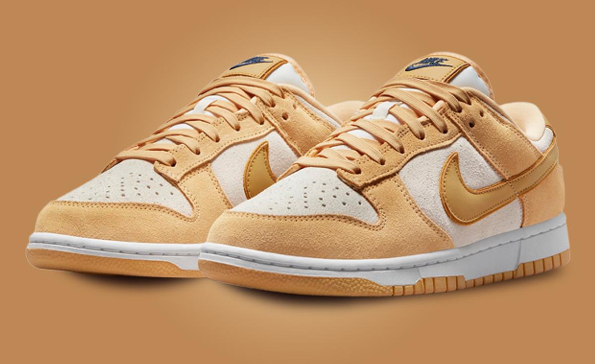 Feel The Summer Vibes With The Nike Dunk Low LX Celestial Gold