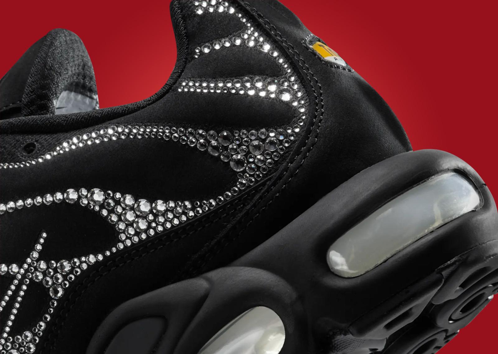 Swarovski x Nike Air Max Plus Moonlight (W) Heel Detail