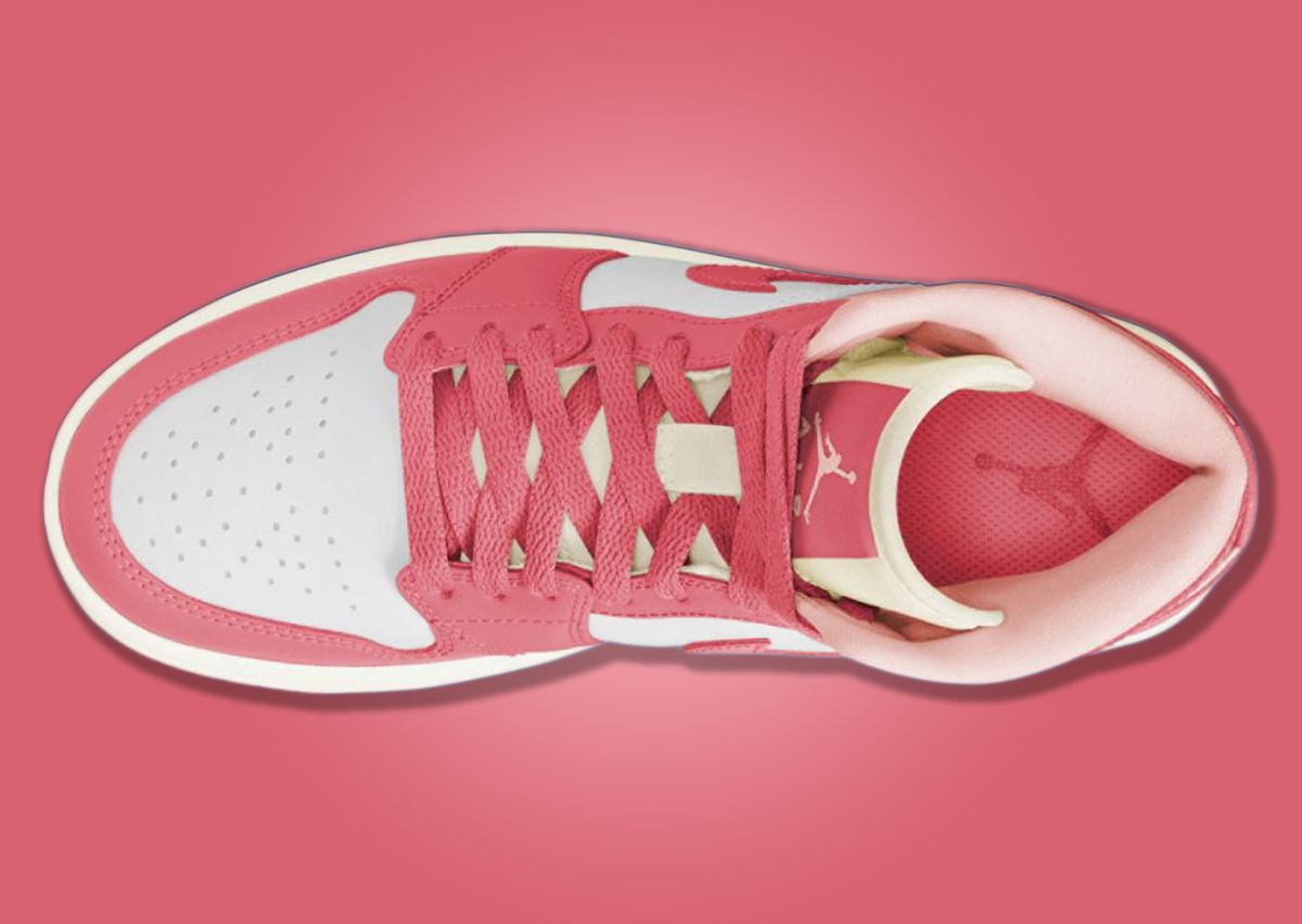 It Doesn't Get Any Sweeter Than The Air Jordan 1 Mid Strawberries & Cream