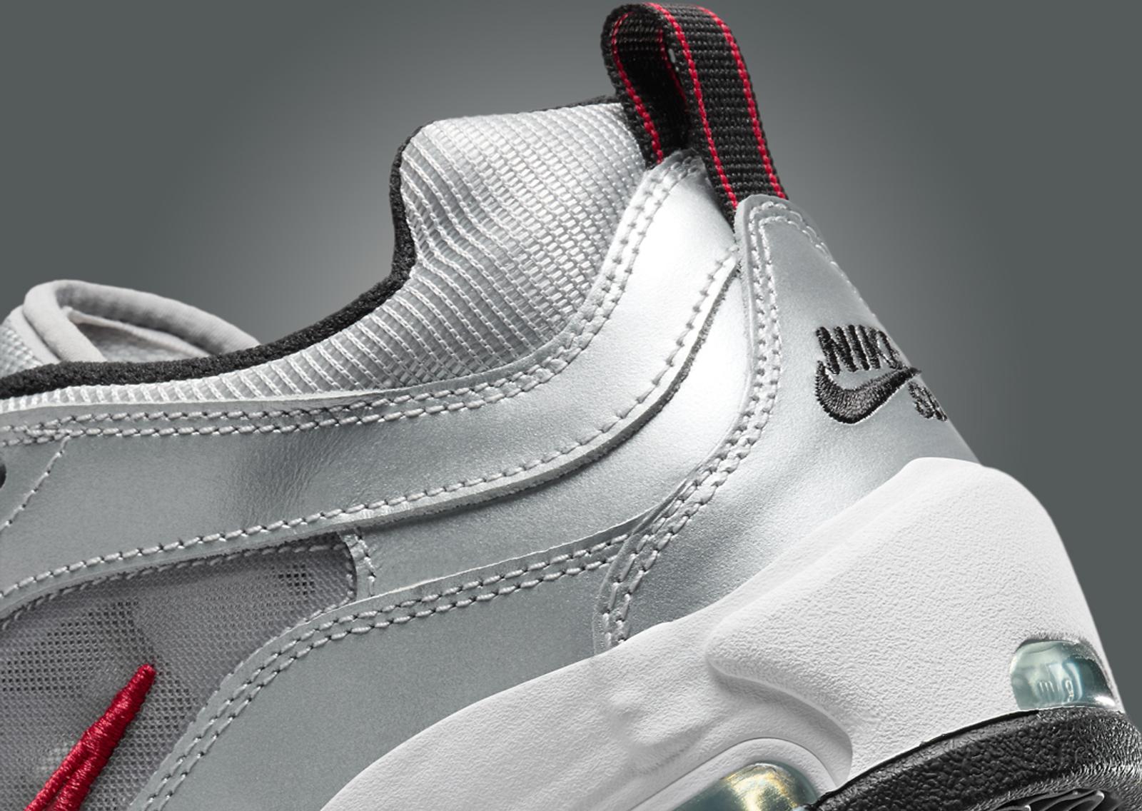 Nike SB Air Max Ishod Silver Bullet Heel Detail