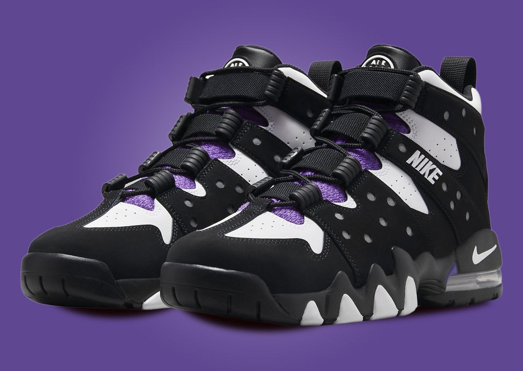 The Nike Air Max 2 CB '94 Black White Purple Releases August 25