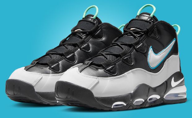 Volt And Geode Teal Highlight The Nike Air More Uptempo