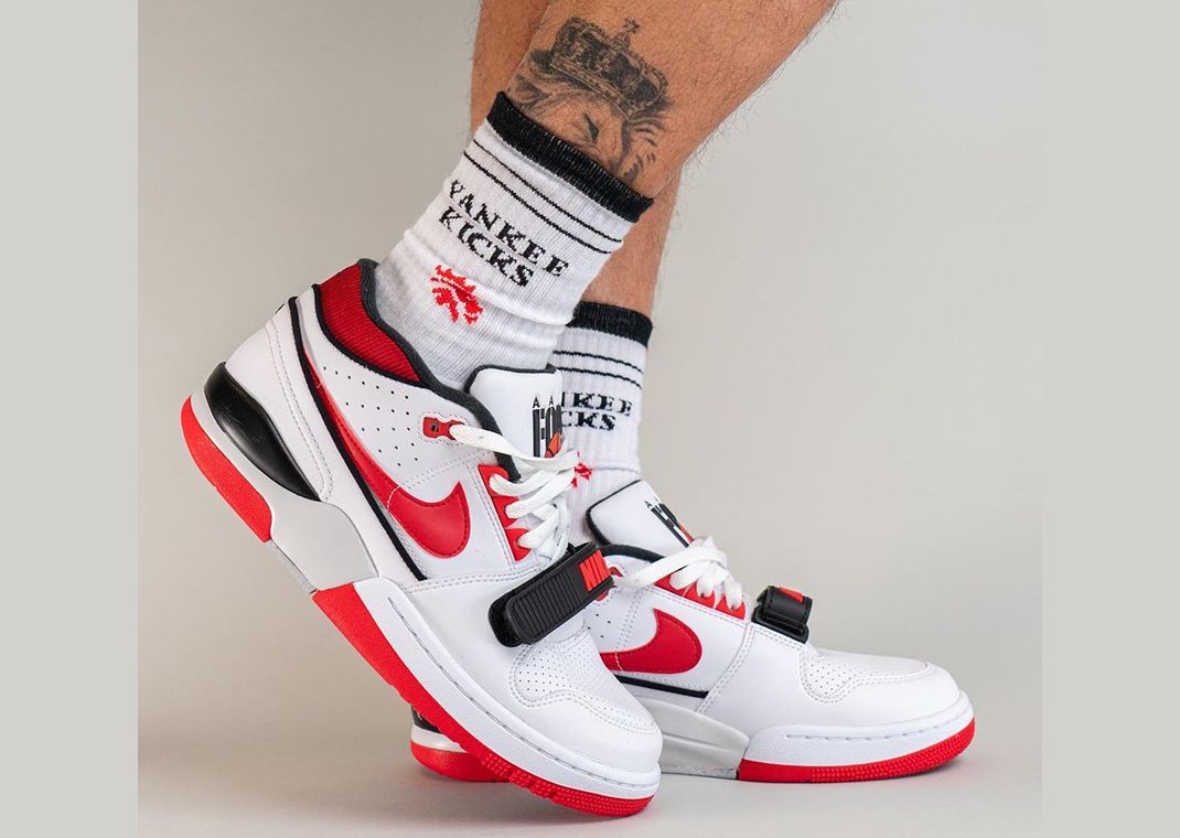 Billie Eilish's Nike Air Alpha Force 88 White Fire Red Releases