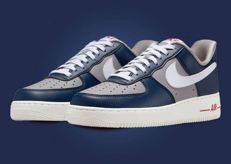 Nike Air Force 1 Low Be True To Her School College Navy (W) Angle