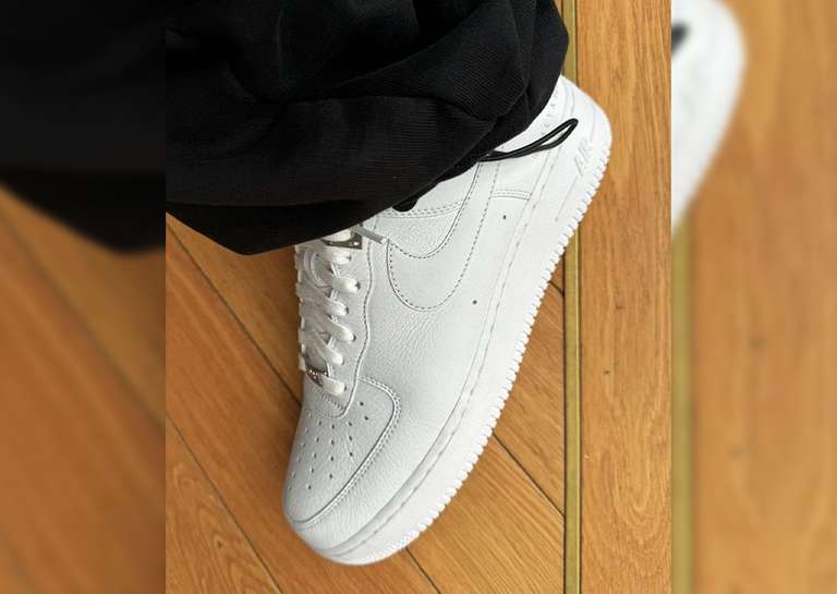 1017 ALYX 9SM x Nike Air Force 1 Low White On-Foot